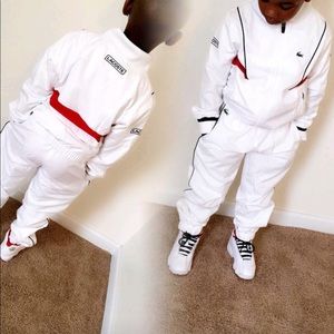 Boys Lacoste Track Suit